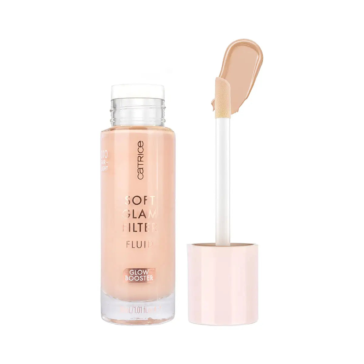 2-Catrice Soft Glam Filter Fluid 30mL-010 Fair Light +1