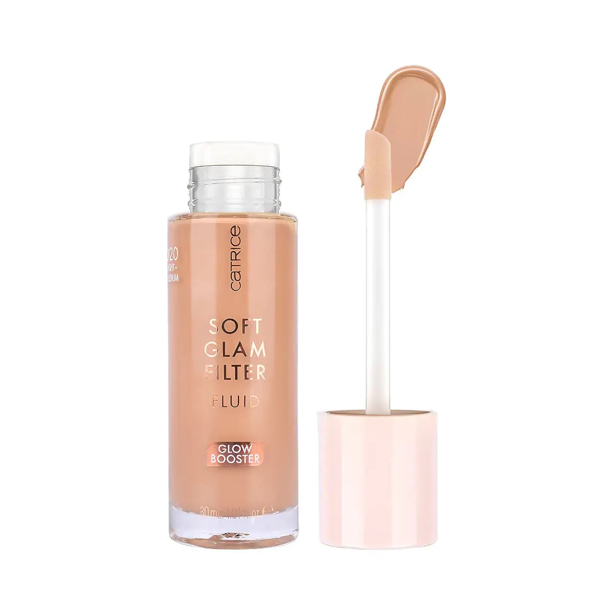 2-Catrice Soft Glam Filter Fluid 30mL-020 Light Medium +1
