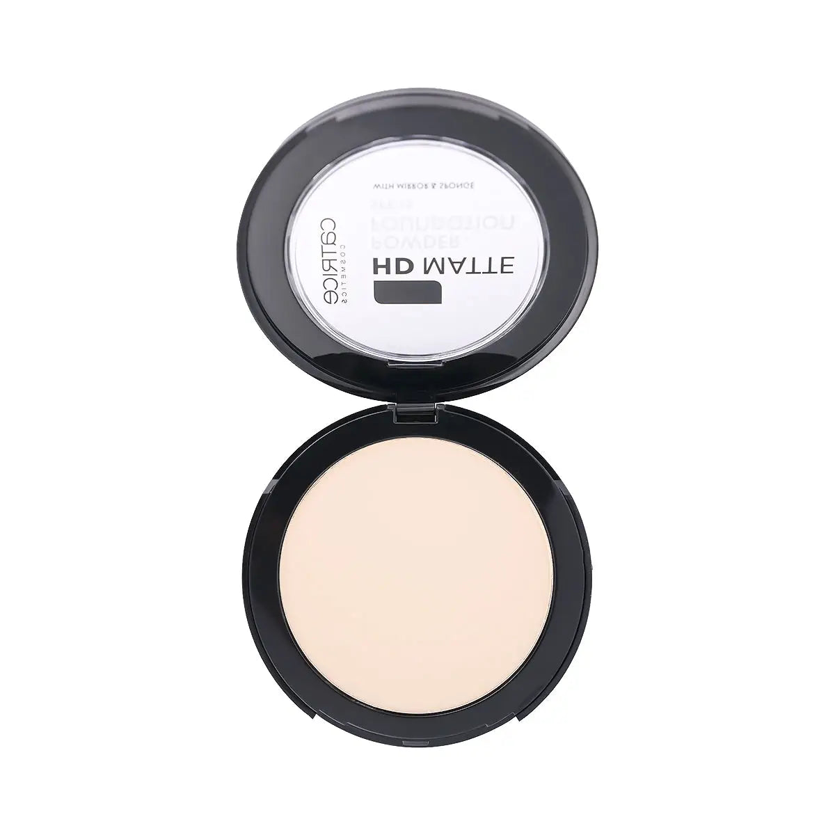 2-Catrice HD Matte Powder Foundation 18H SPF15-012W +1