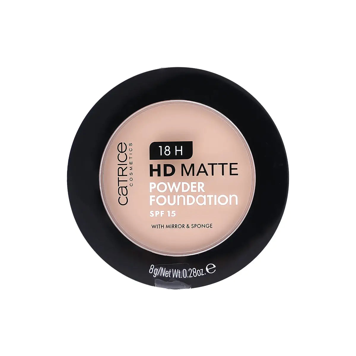 1-Catrice HD Matte Powder Foundation 18H SPF15-020N