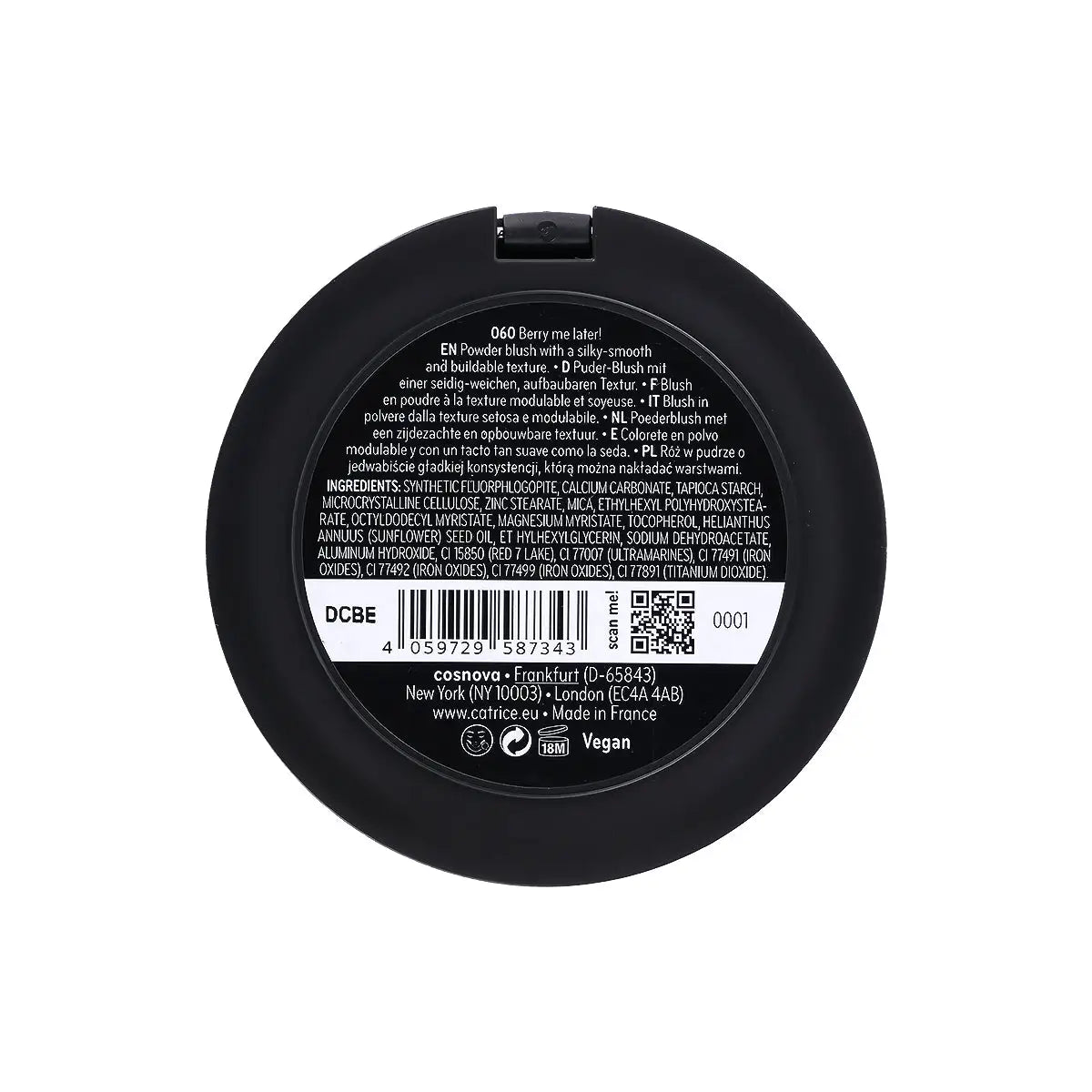 3-Catrice Soft Blur Powder Blush-060 Berry Me Later +2