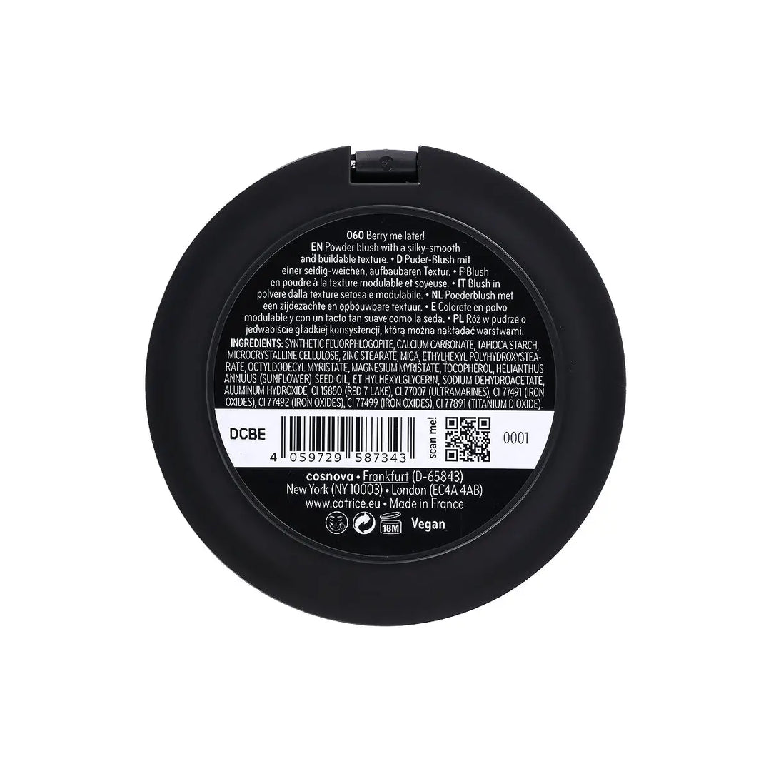 60078-Catrice Soft Blur Powder Blush-060 Berry Me Later +2