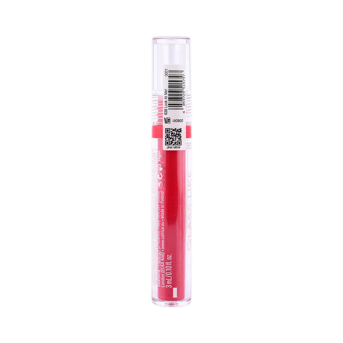 4-Catrice Glass Like Dewy Lip Tint-020 Look At Me! +3