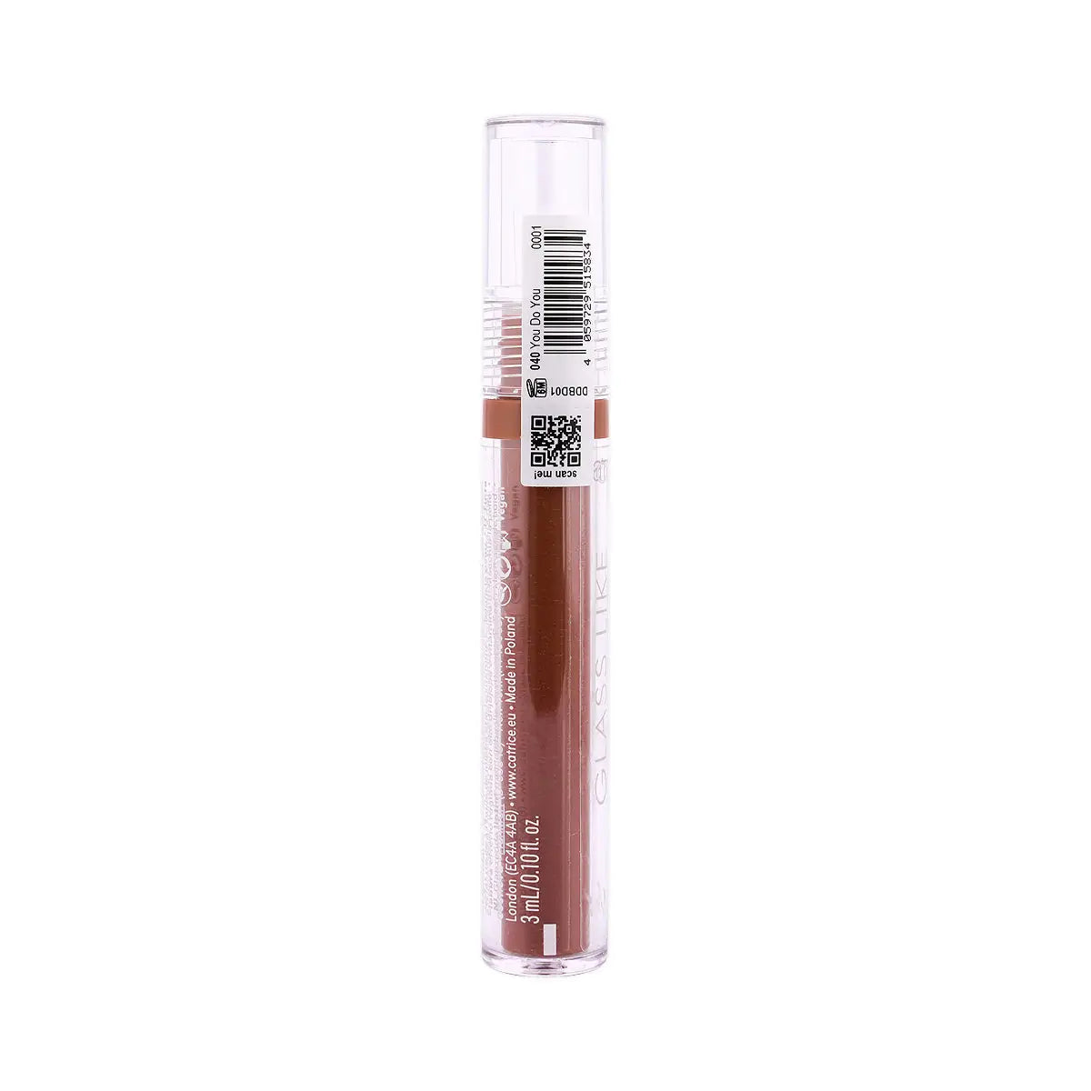 4-Catrice Glass Like Dewy Lip Tint-040 You Do You +3