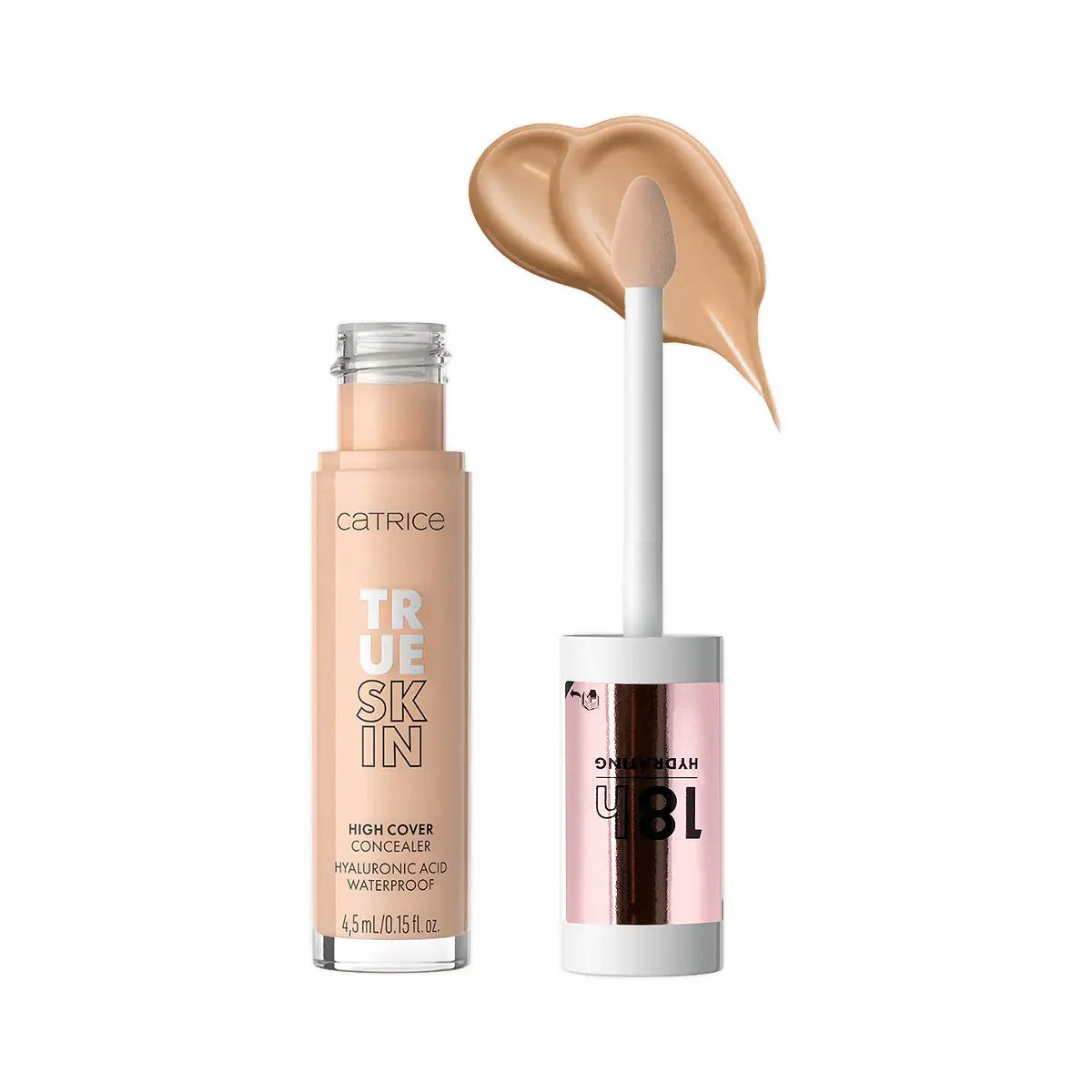 5-Catrice True Skin High Cover Concealer 18H-020 Warm Beige +4