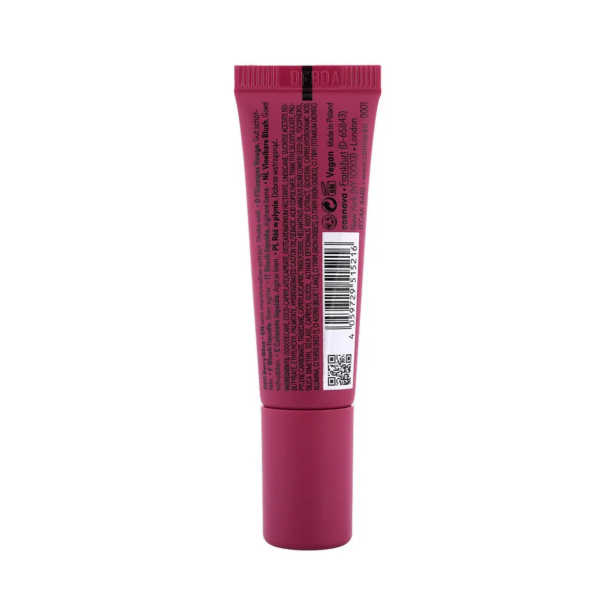 3-Catrice Blush Affair Liquid Blush-060 Berry Bliss +2
