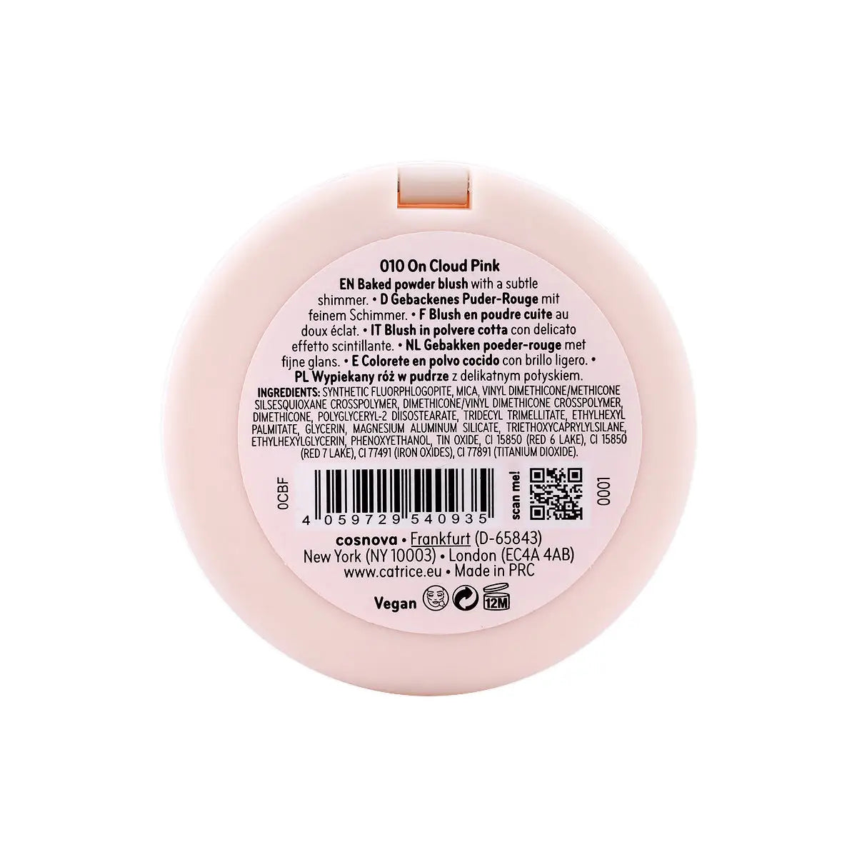 4-Catrice Soft Glam Baked Blush-010 On Cloud Pink +3