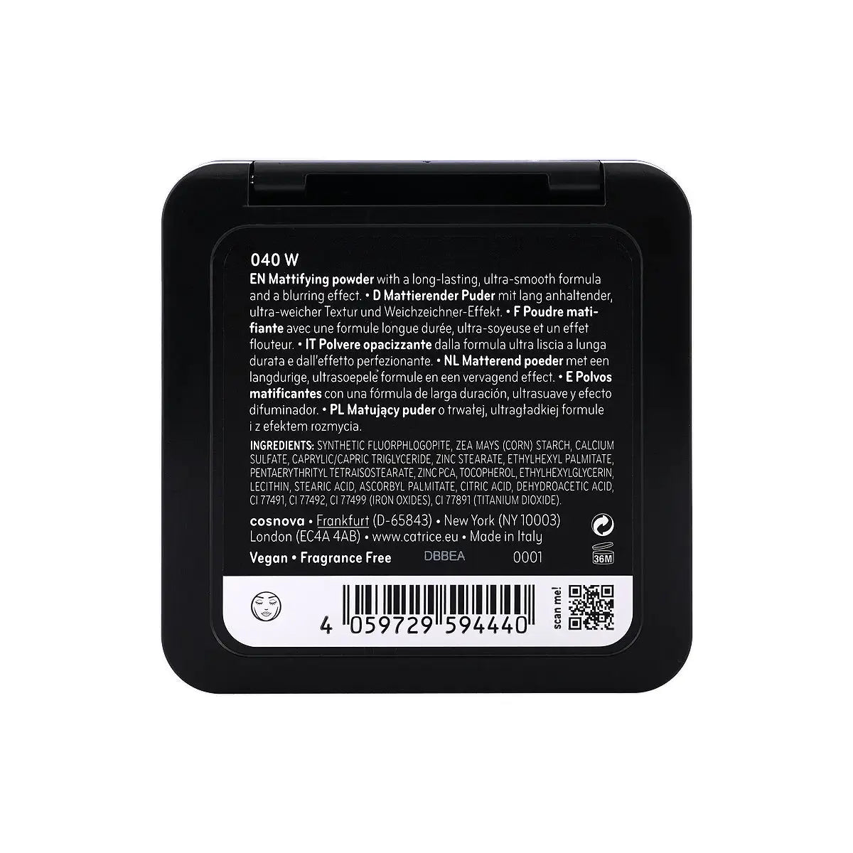 60134-Catrice Soft Blur Matte Airbrush Powder-040W +2