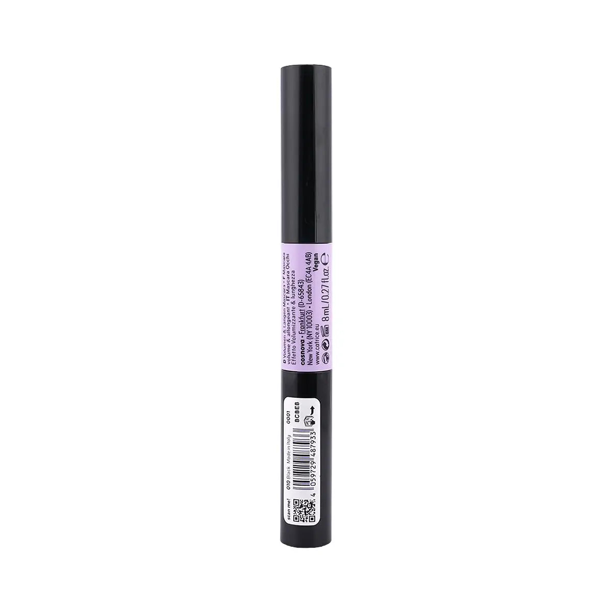 2-Catrice Prefect Duo XXL Effect Mascara-010 Black +1