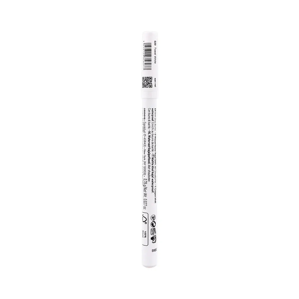 60154-Catrice Kohl Kajal Waterproof-020 Tweet White +2