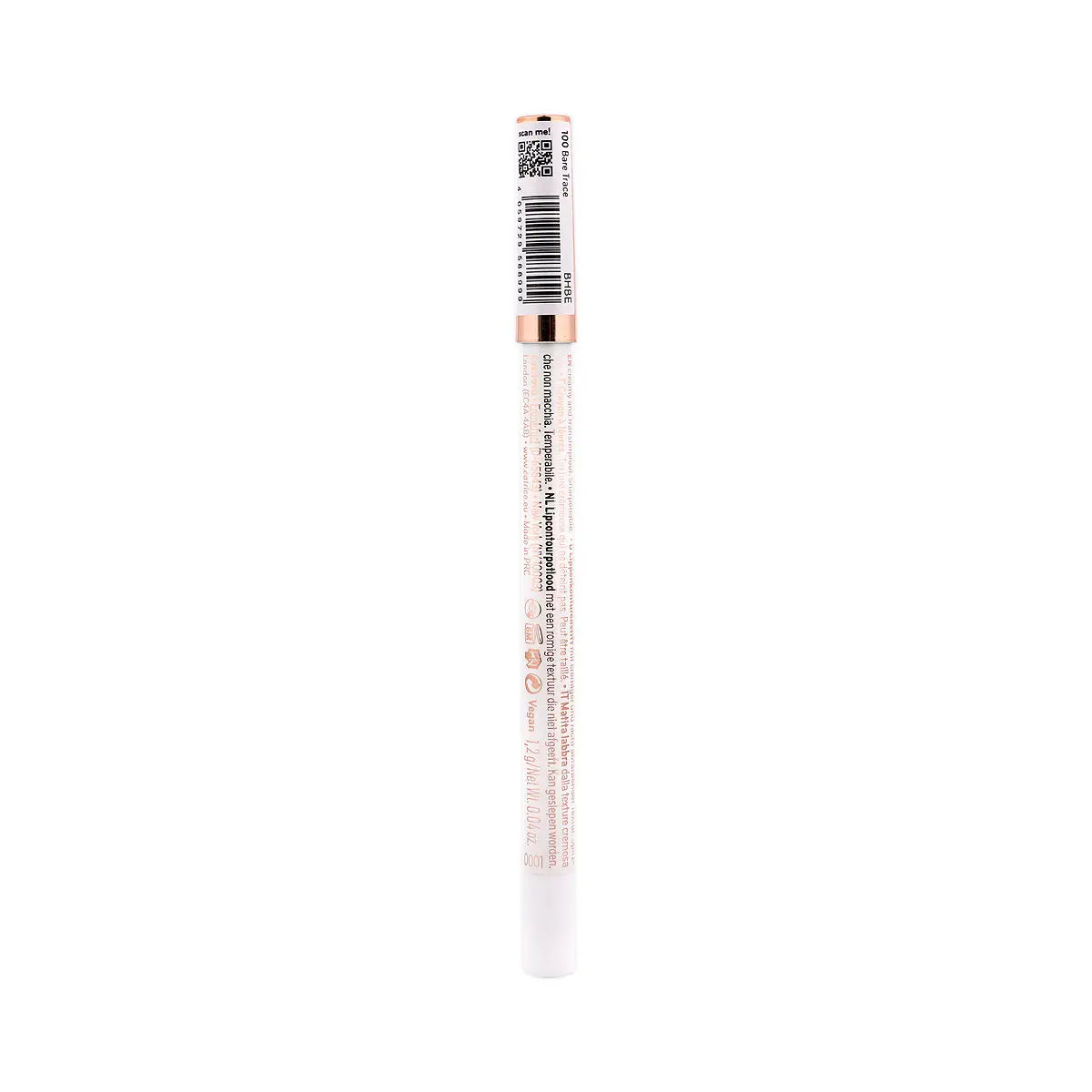 2-Catrice Gel Glide Long-Lasting Lip Liner-100 Bare Trace +1