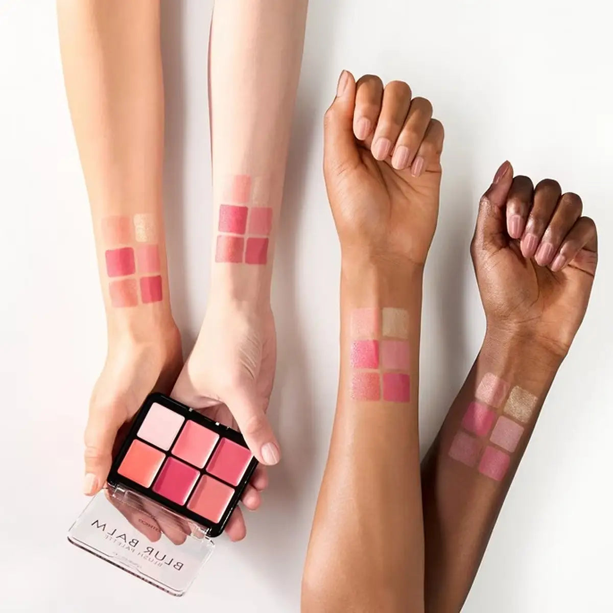 5-Catrice Blur Balm Blush Palette-010 Blush Blindness +4
