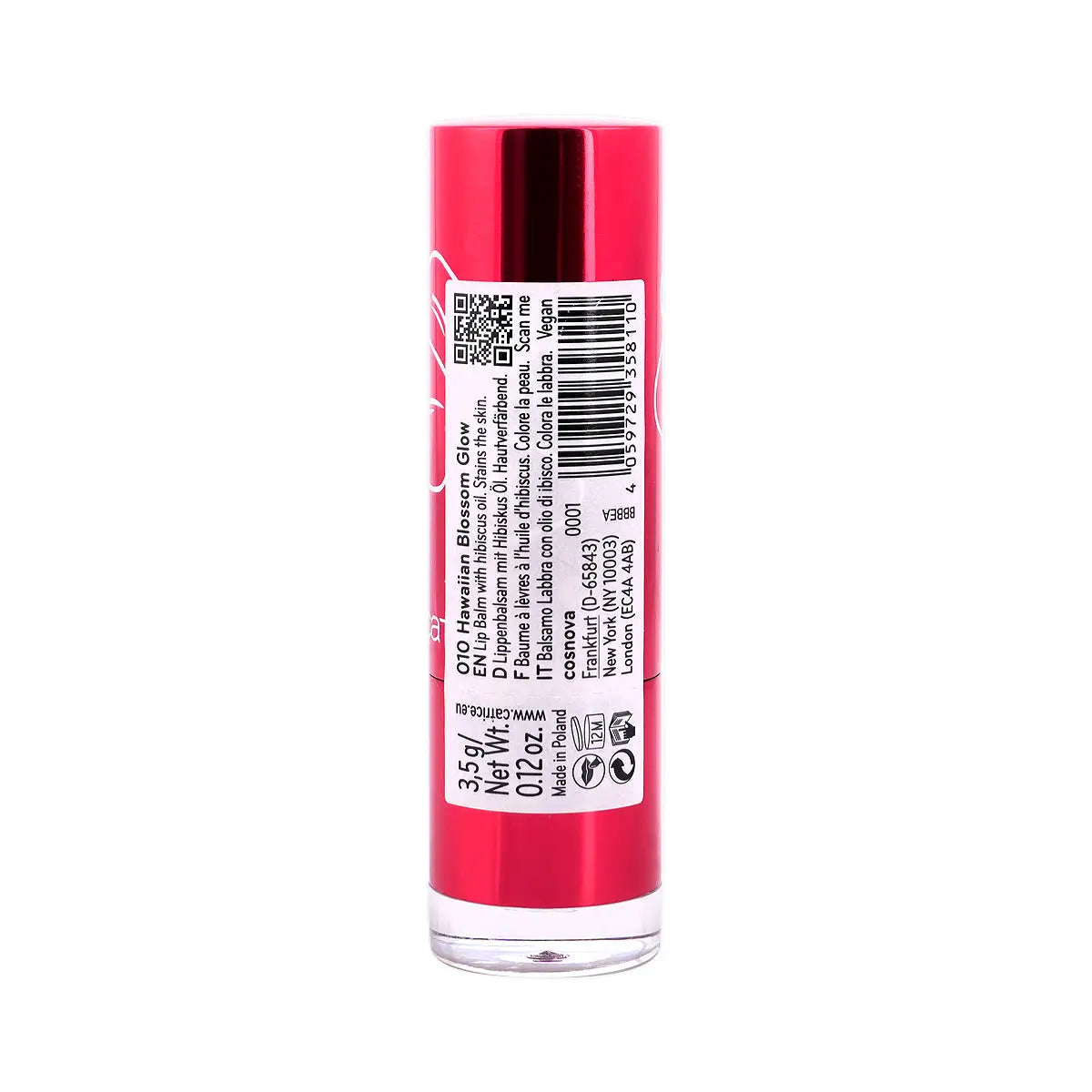2-Catrice Wild Hibiscus Glow Lip Balm-010 Hawaiian Blossom Glow +1