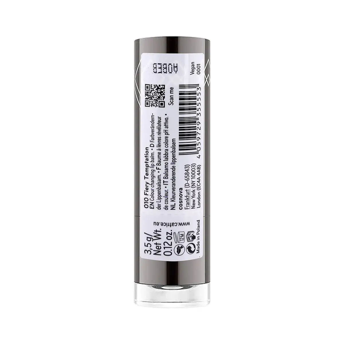 2-Catrice Dark Ruby Glow Lip Balm-010 Fiery Temptation +1