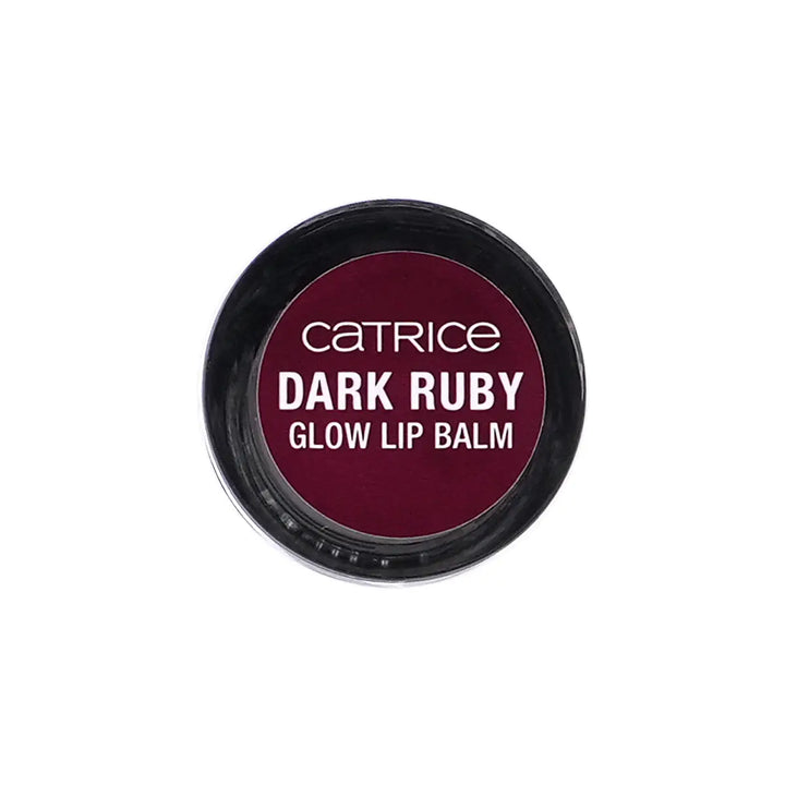 60186-Catrice Dark Ruby Glow Lip Balm-010 Fiery Temptation +2