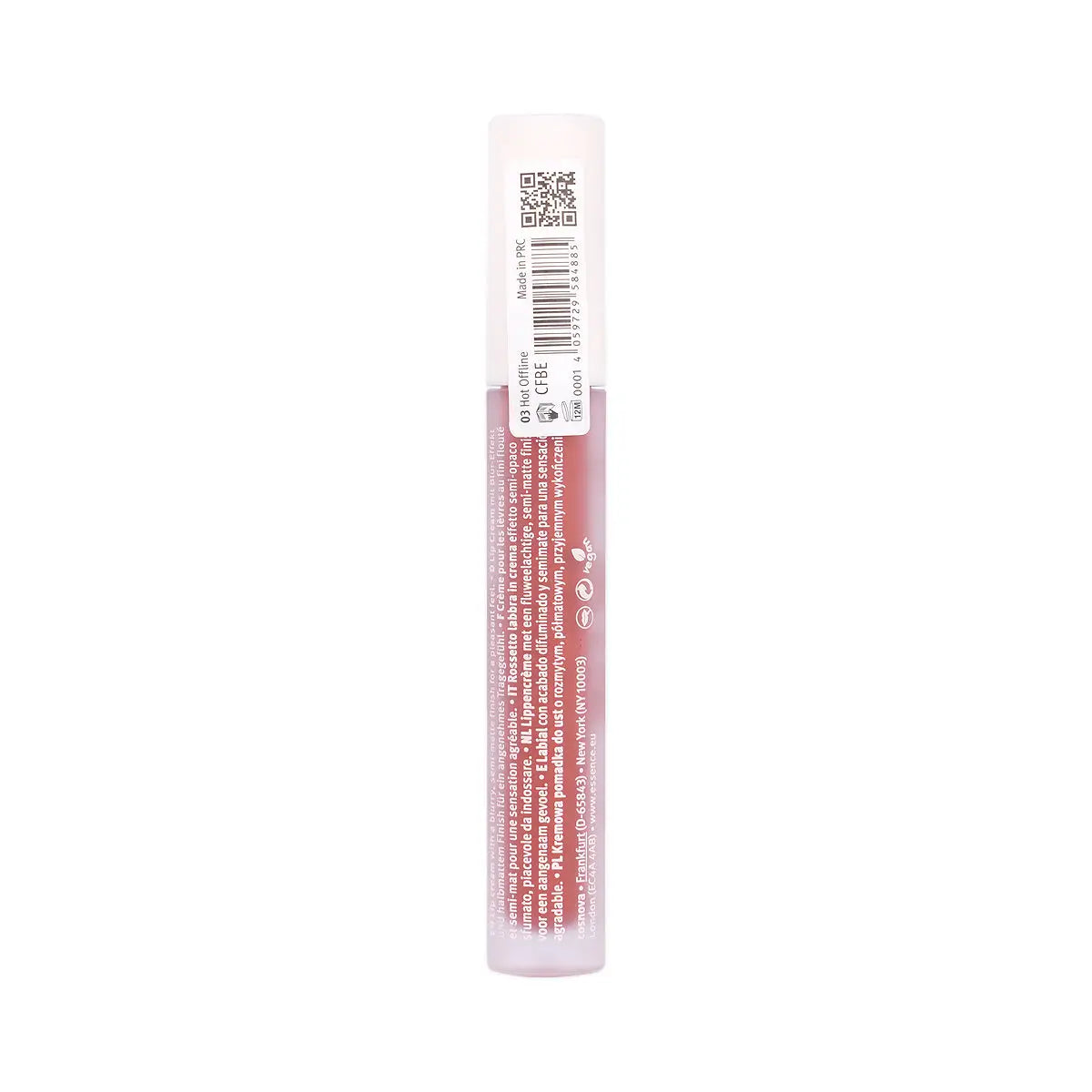 60198-Essence Blur Souffle Matte Lip Cream-03 Hot Offline +2