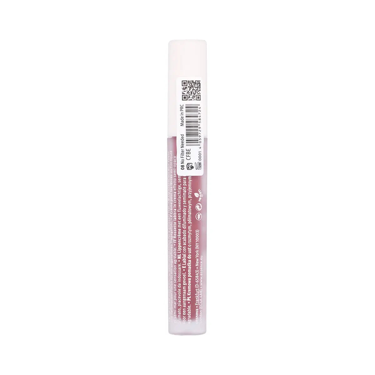 60202-Essence Blur Souffle Matte Lip Cream-08 No Filter Needed +1