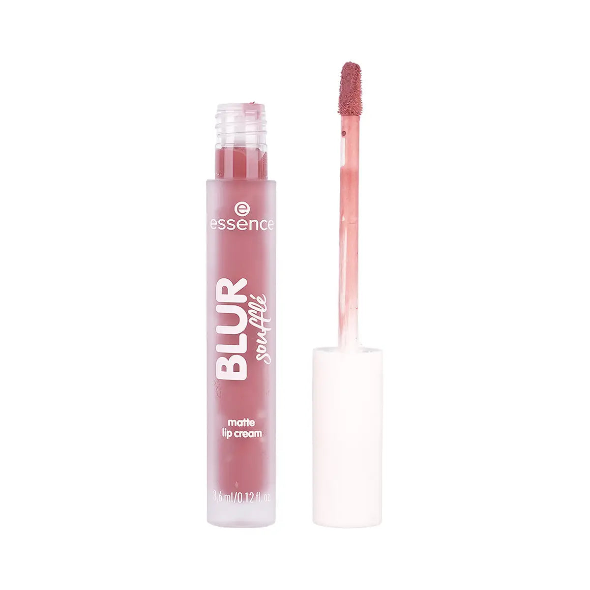 60202-Essence Blur Souffle Matte Lip Cream-08 No Filter Needed +2