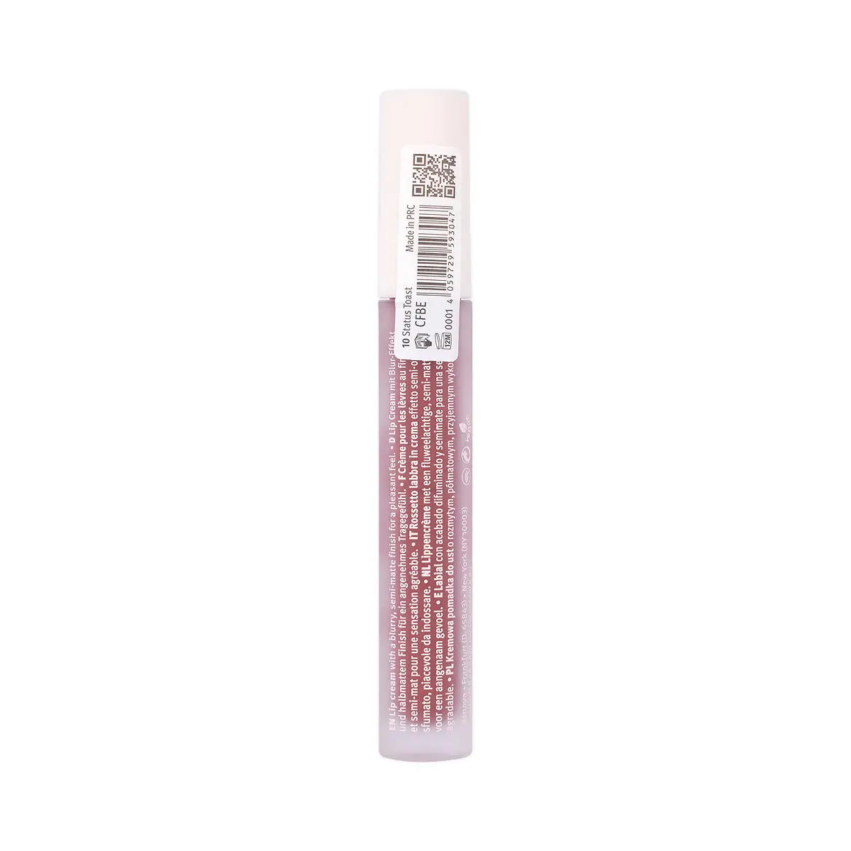60204-Essence Blur Souffle Matte Lip Cream-10 Status Toast +2