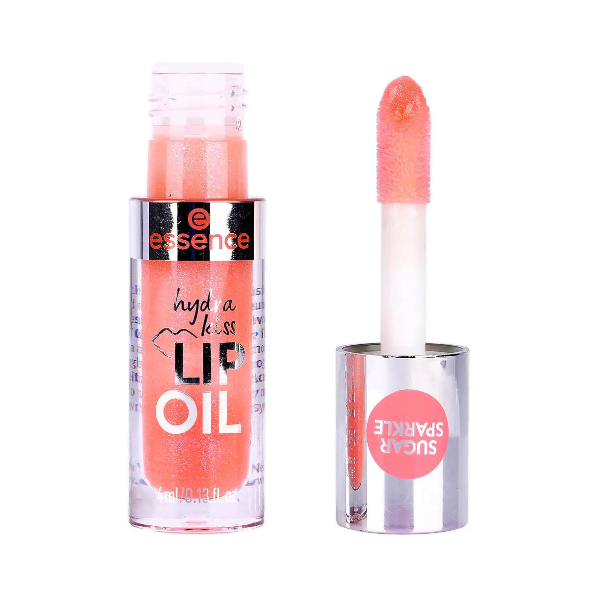 60209-Essence Hydra Kiss Lip Oil-10 Sugar Sparkel 
