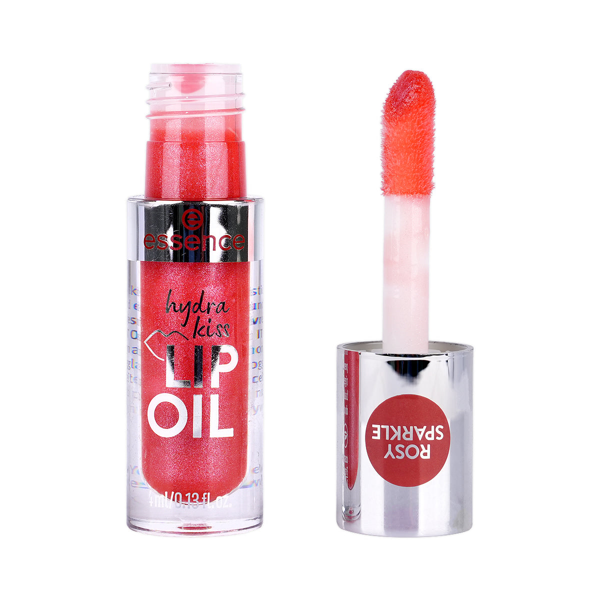 60210-Essence Hydra Kiss Lip Oil-11 Rosy Sparkel 