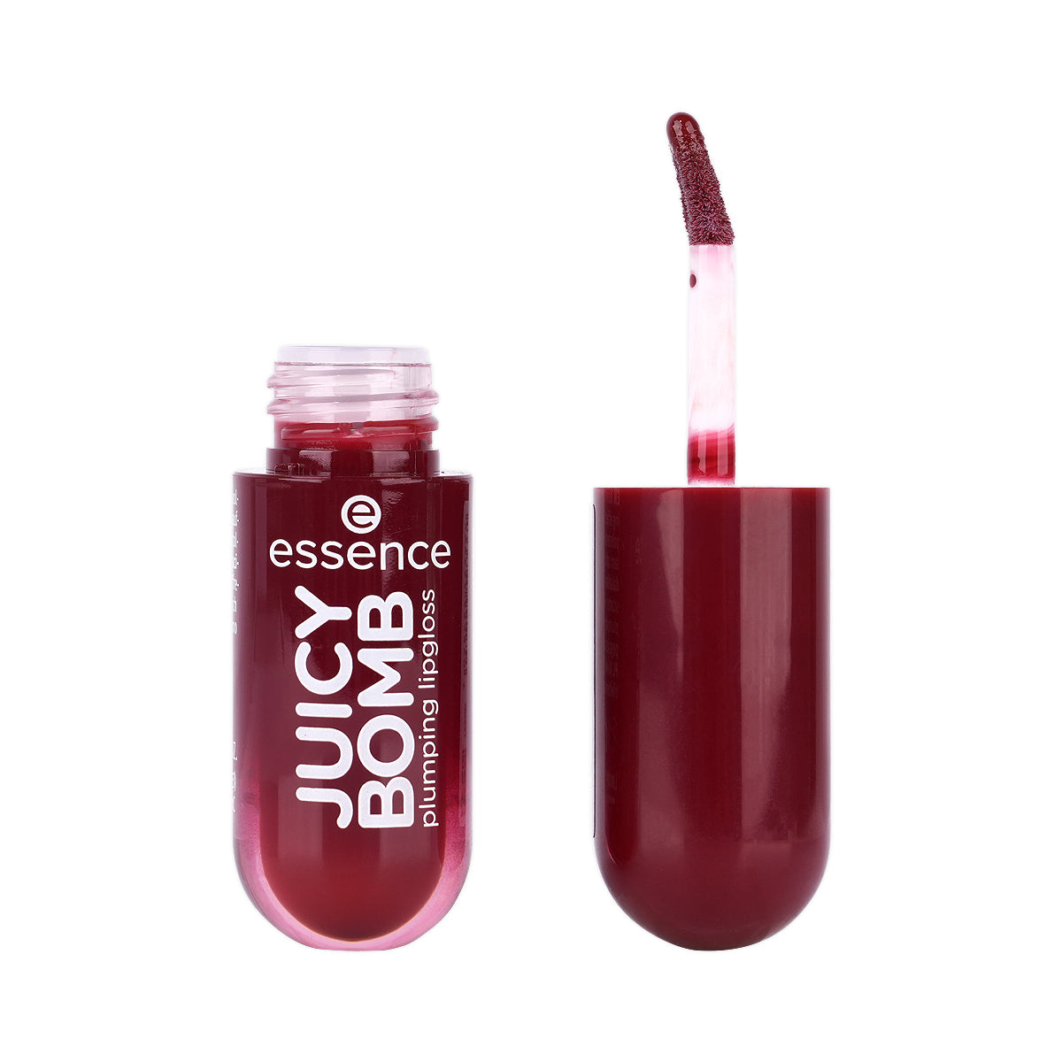 60212-Essence Juicy Bomb Plumping Lipgloss-02 Sour Cherry 