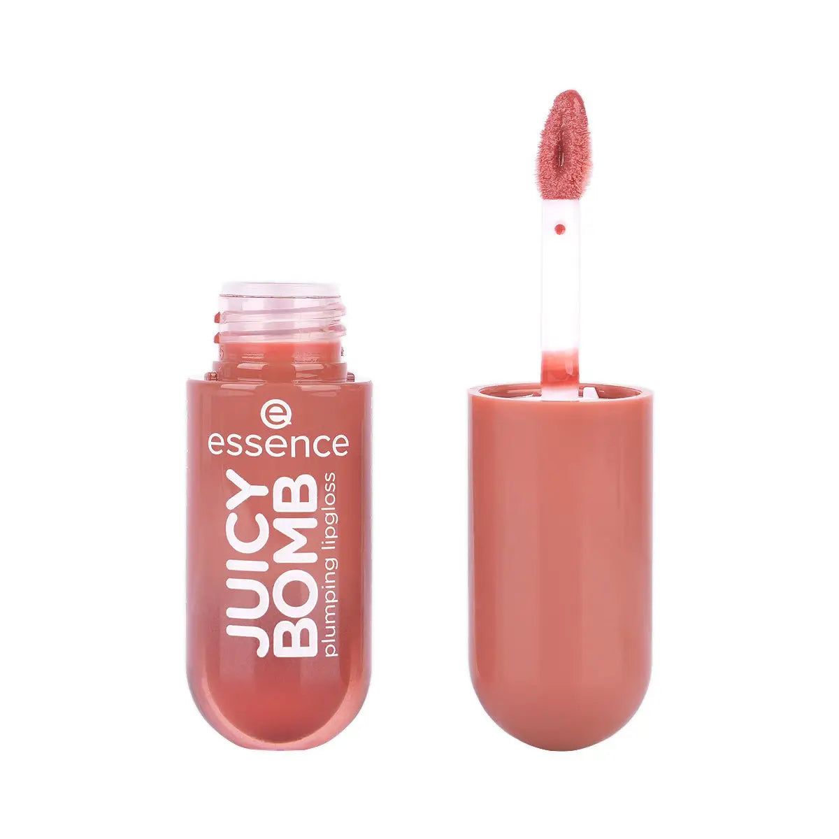 60213-Essence Juicy Bomb Plumping Lipgloss-04 Blossom Peach 