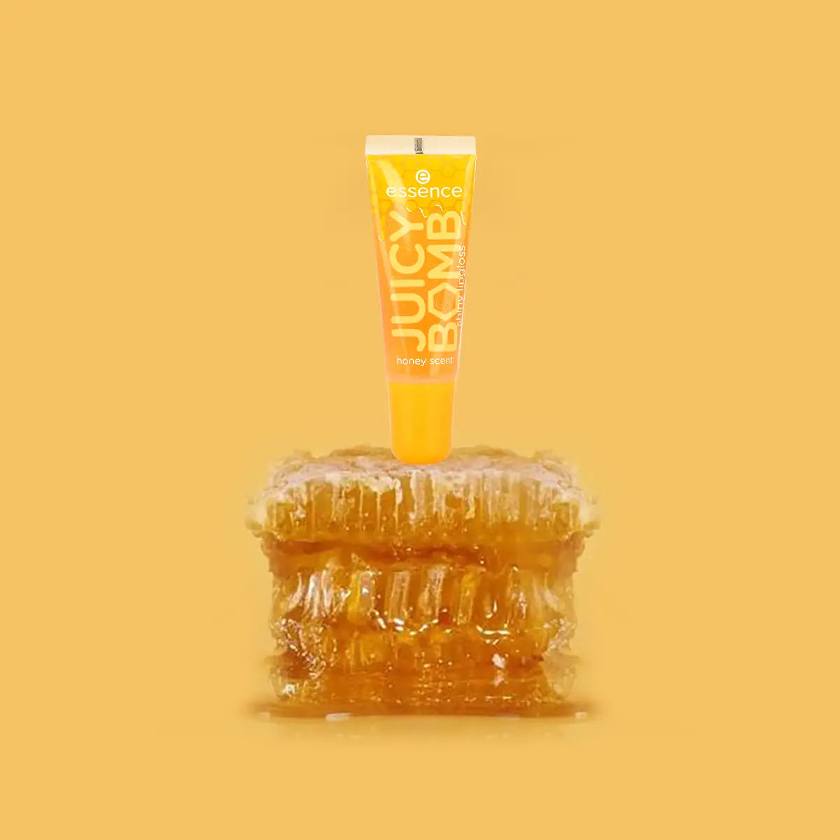 60217-Essence Juicy Bomb Shiny Lipgloss Honey Scent-109 Bee Mine