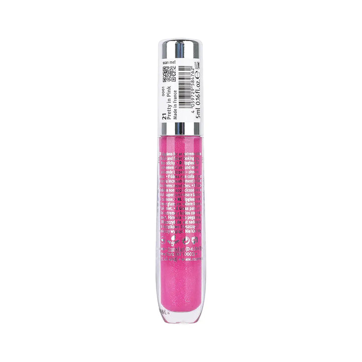 60219-Essence Extreme Shine Volume Lipgloss-21 Pretty In Pink +1