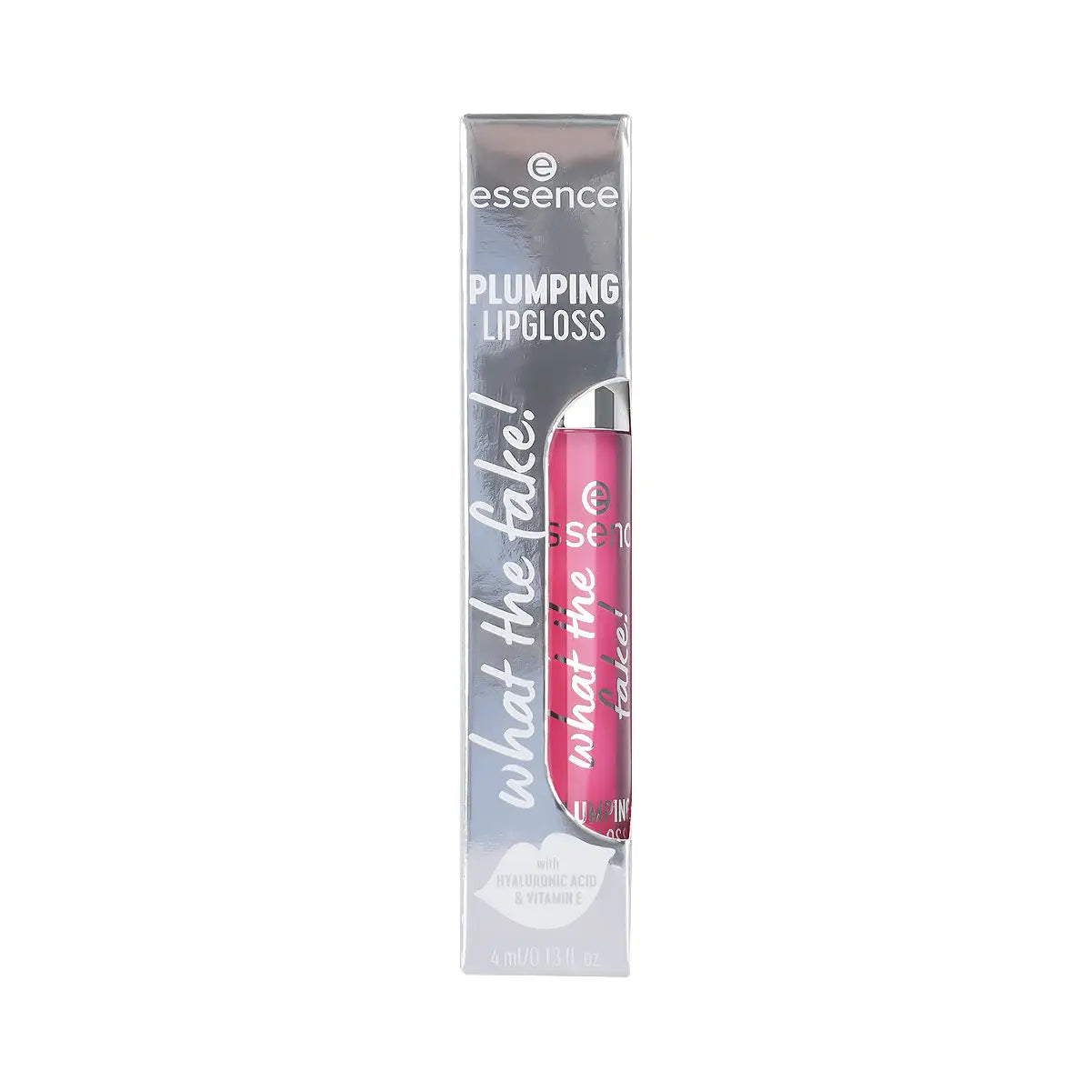 60222-Essence What The Fake! Plumping Lip Gloss-102 Pink About It +3