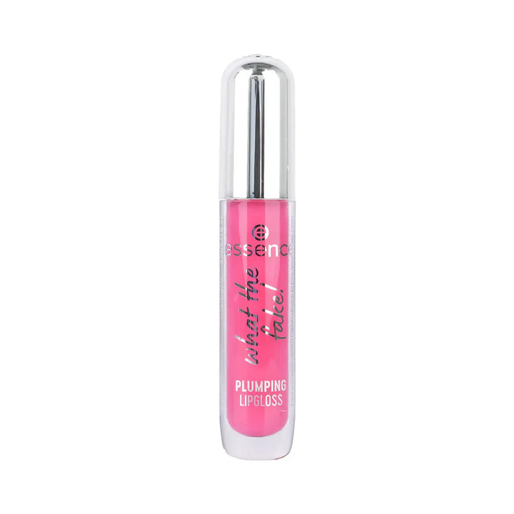 60222-Essence What The Fake! Plumping Lip Gloss-102 Pink About It