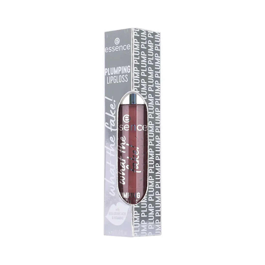 60223-Essence What The Fake!Plumping Lip Gloss-103 Bare But Better +4