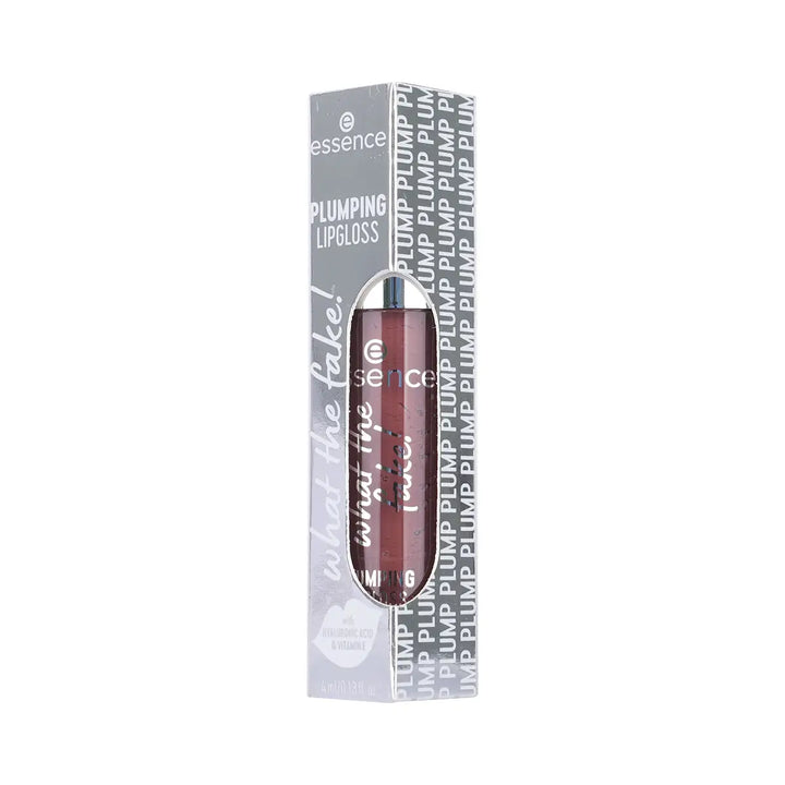 60223-Essence What The Fake!Plumping Lip Gloss-103 Bare But Better +4