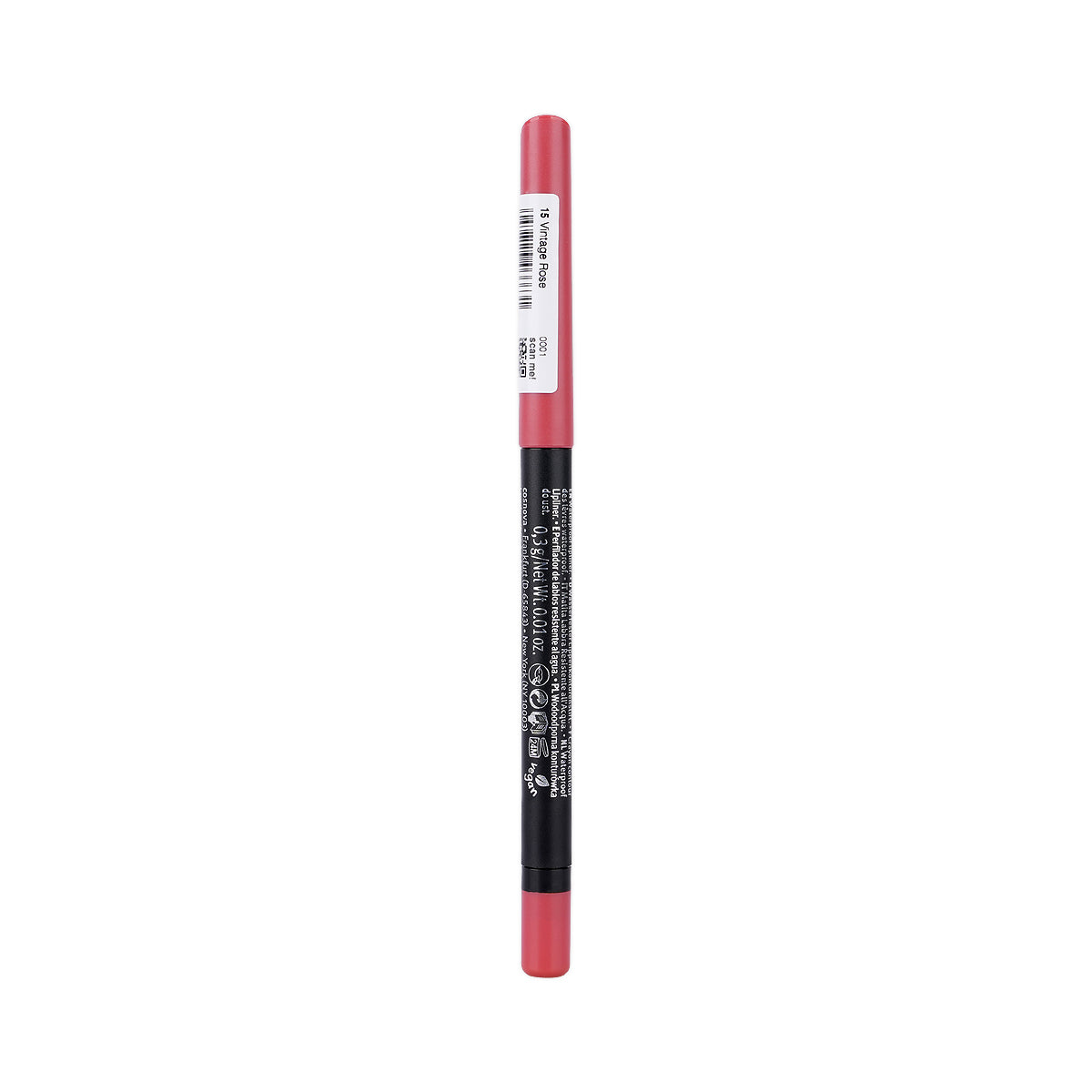 60230-Essence Matte Comfort Lipliner 8H-15 Vintage Rose +3