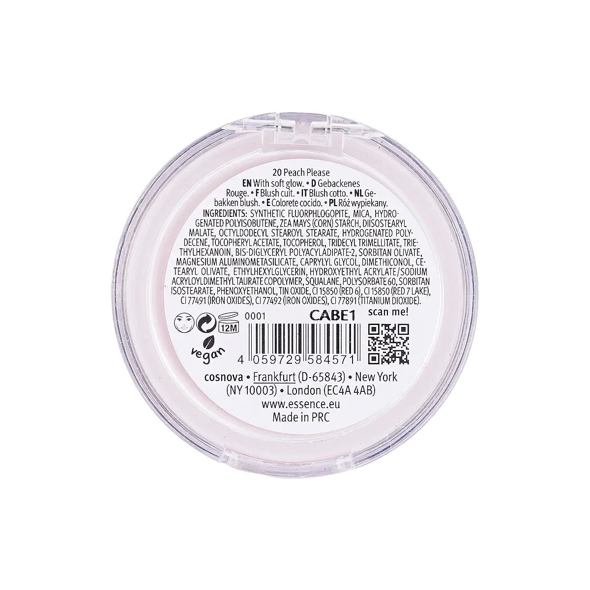 60241-Essence Soft Baked Blush-20 Peach Please +2