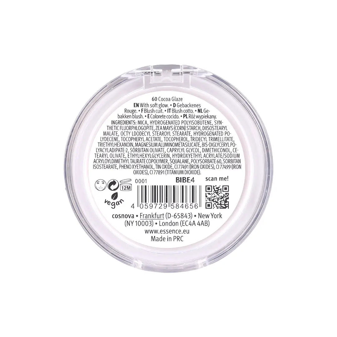 60243-Essence Soft Baked Blush-60 Cocoa Glaze +2