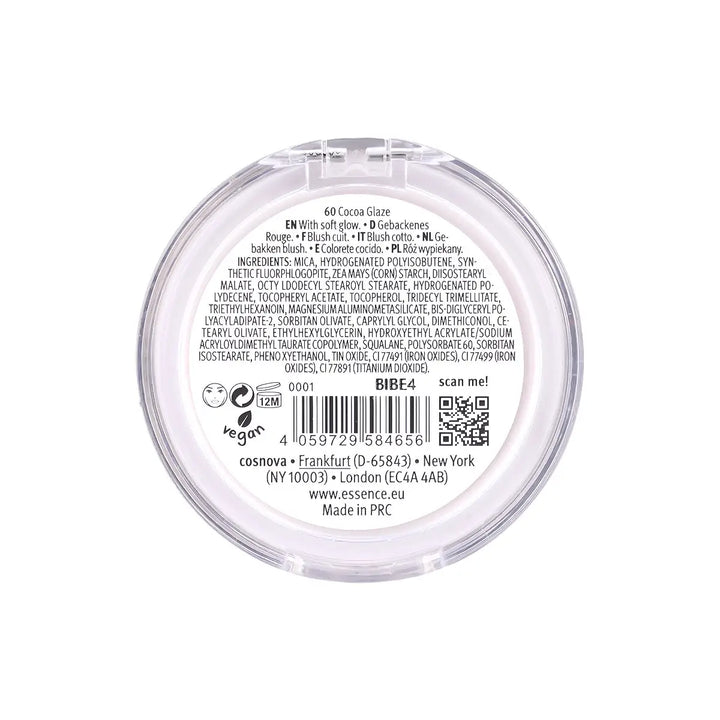 60243-Essence Soft Baked Blush-60 Cocoa Glaze +2