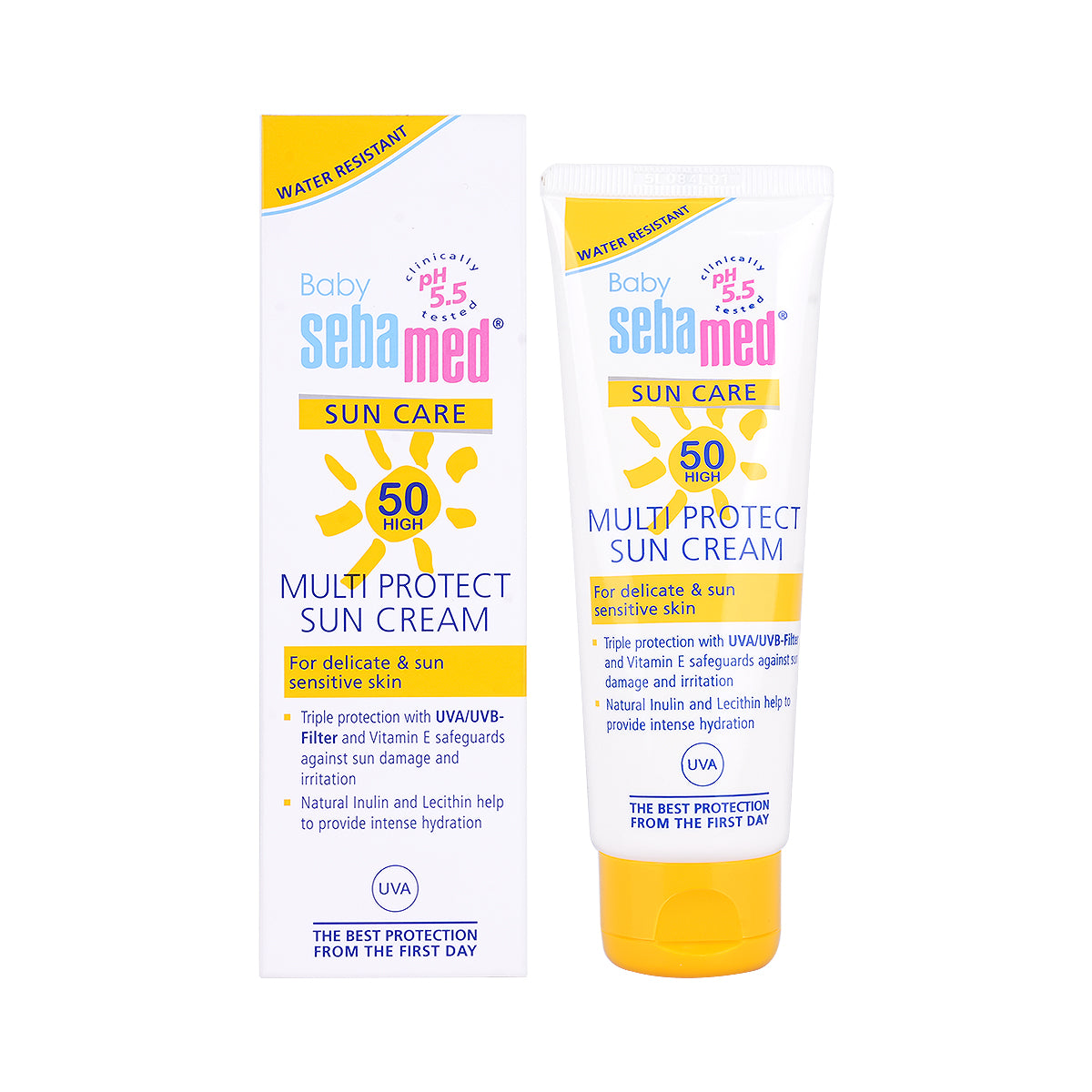 60246-Sebamed Baby Multi Protect Sun Cream SPF50 75ml +5