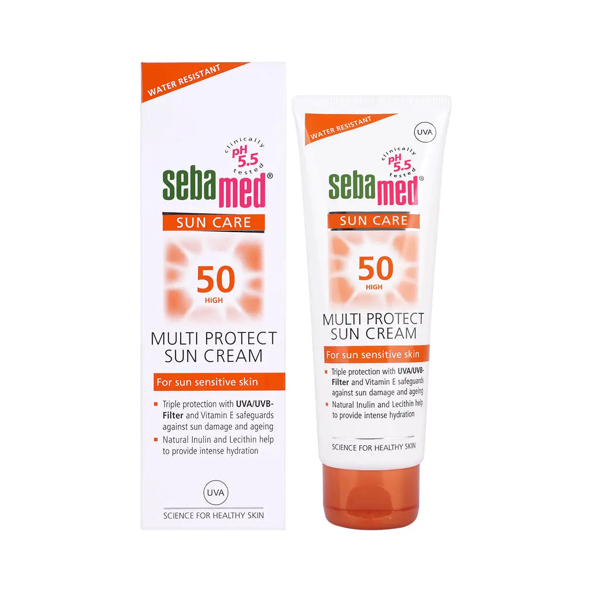 60247-Sebamed Multi Protect Sun Cream SPF50 75ml +5