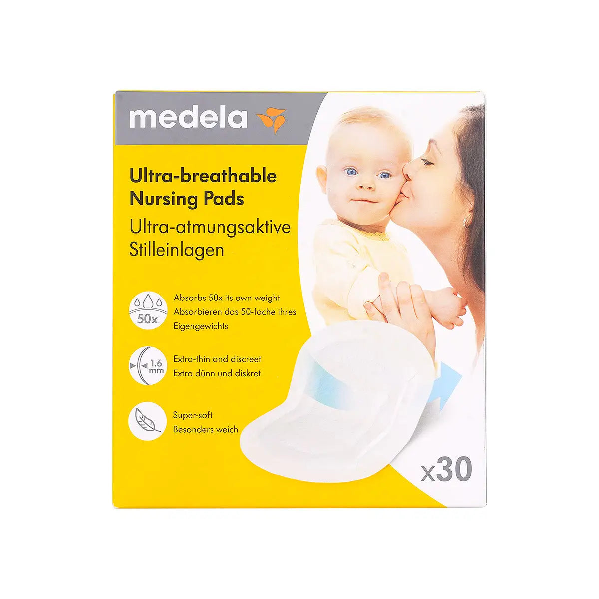 60248-Medela Ultra-Breathable Nursing Pad 30pcs