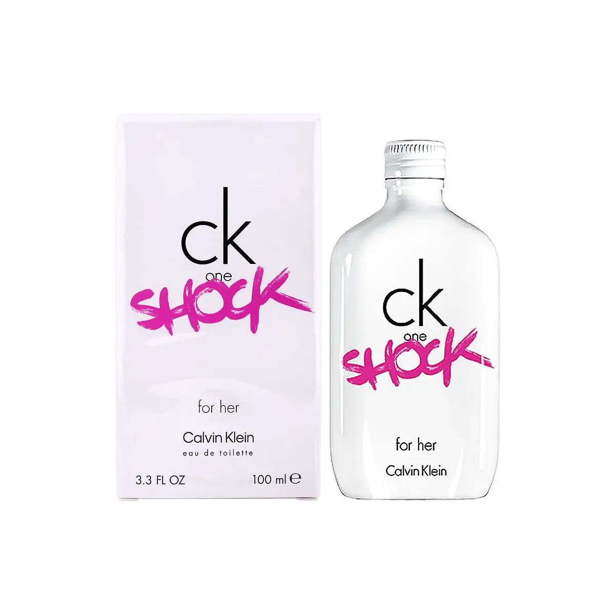 2-Calvin Klein One Shock For Her EDT 100ml +1