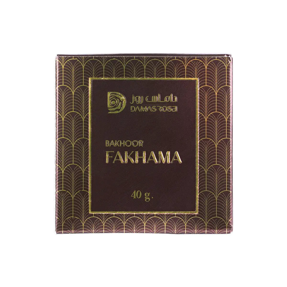 60274-Damas Rose Chocolate Bakhoor Fakhama 40g +2