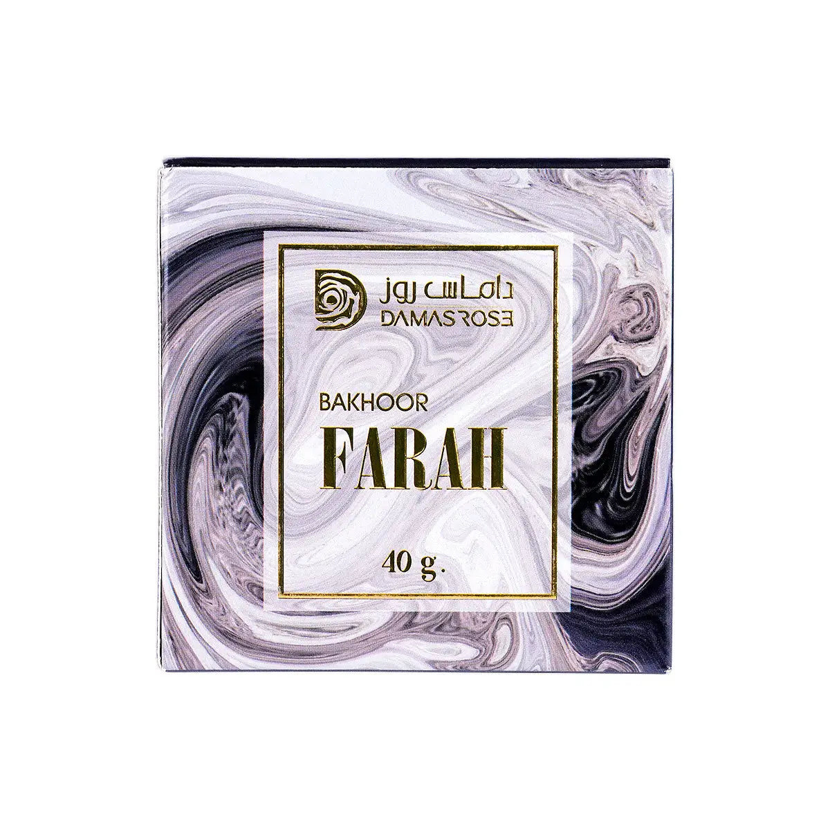 60275-Damas Rose Chocolate Bakhoor Farah 40g +2