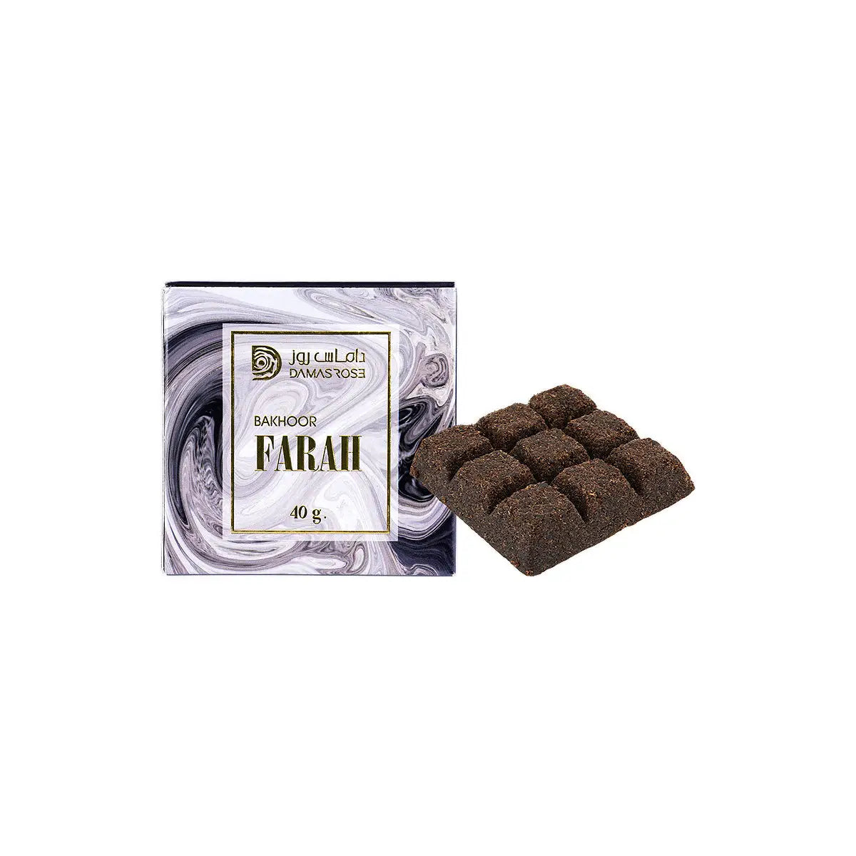 60275-Damas Rose Chocolate Bakhoor Farah 40g