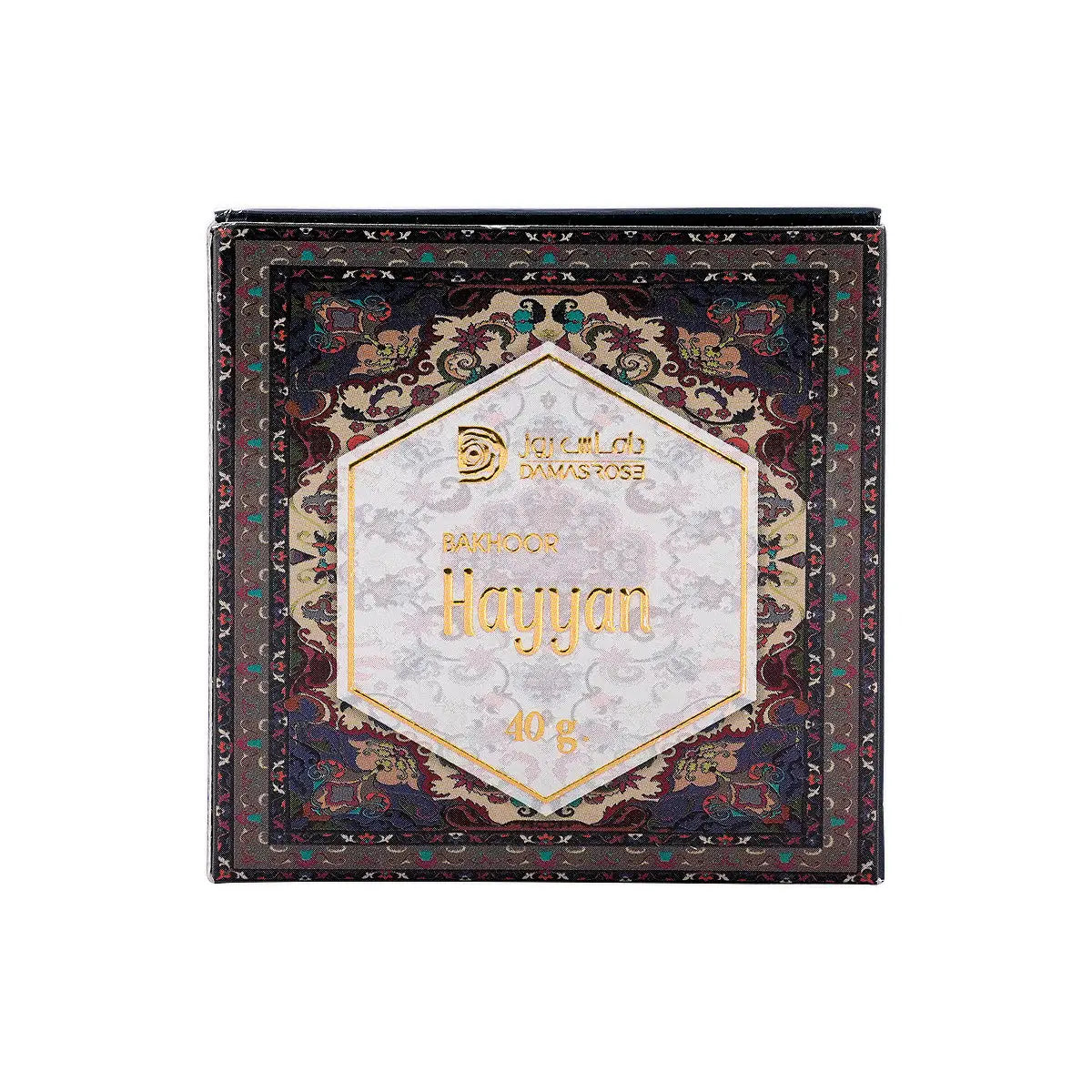 60276-Damas Rose Chocolate Bakhoor Hayyan 40g +2
