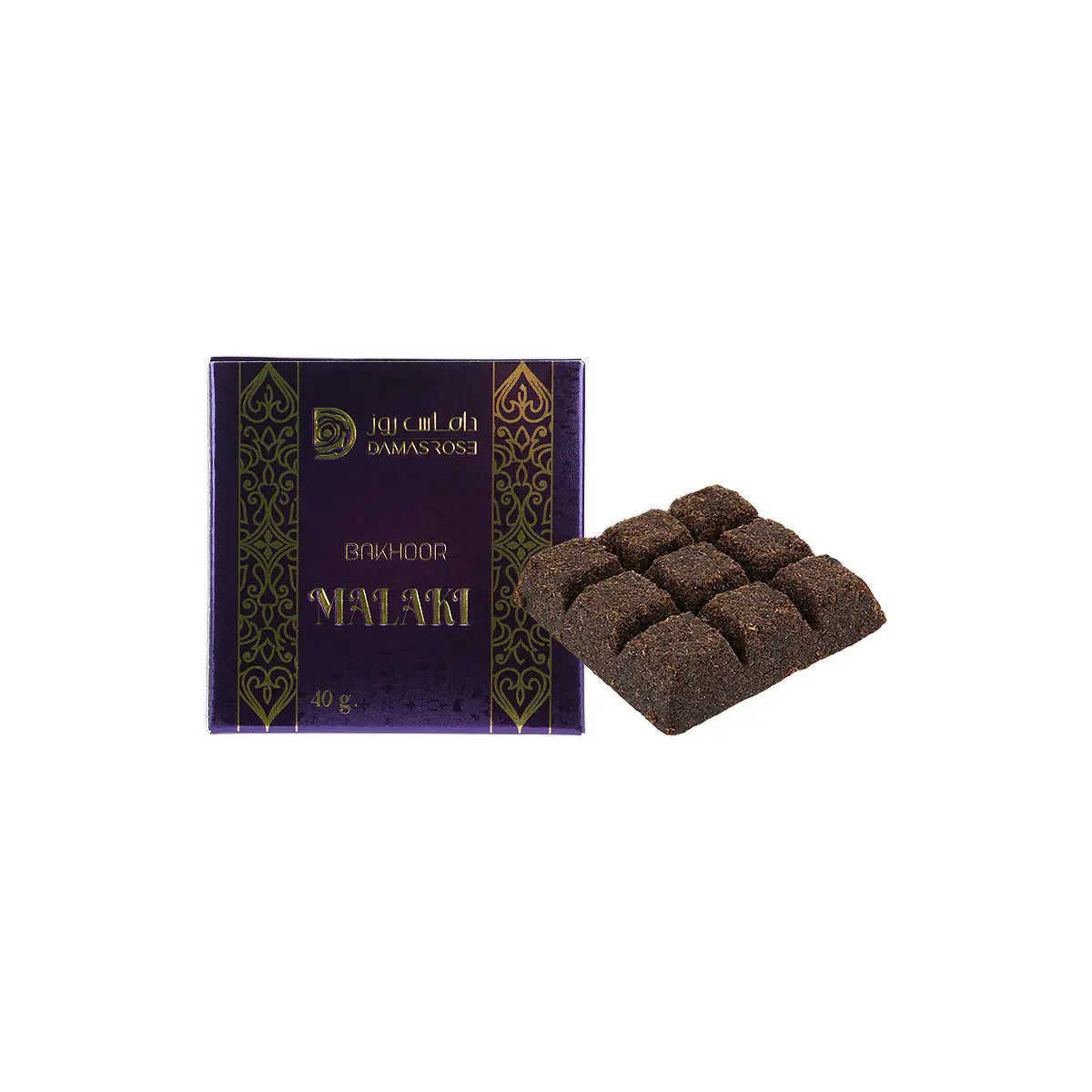 60280-Damas Rose Chocolate Bakhoor Malaki 40g