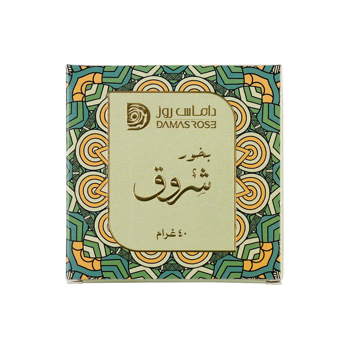 60281-Damas Rose Chocolate Bakhoor Shurouq 40g +1