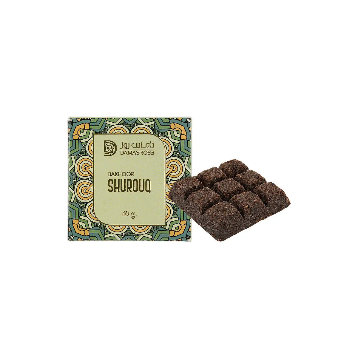 60281-Damas Rose Chocolate Bakhoor Shurouq 40g