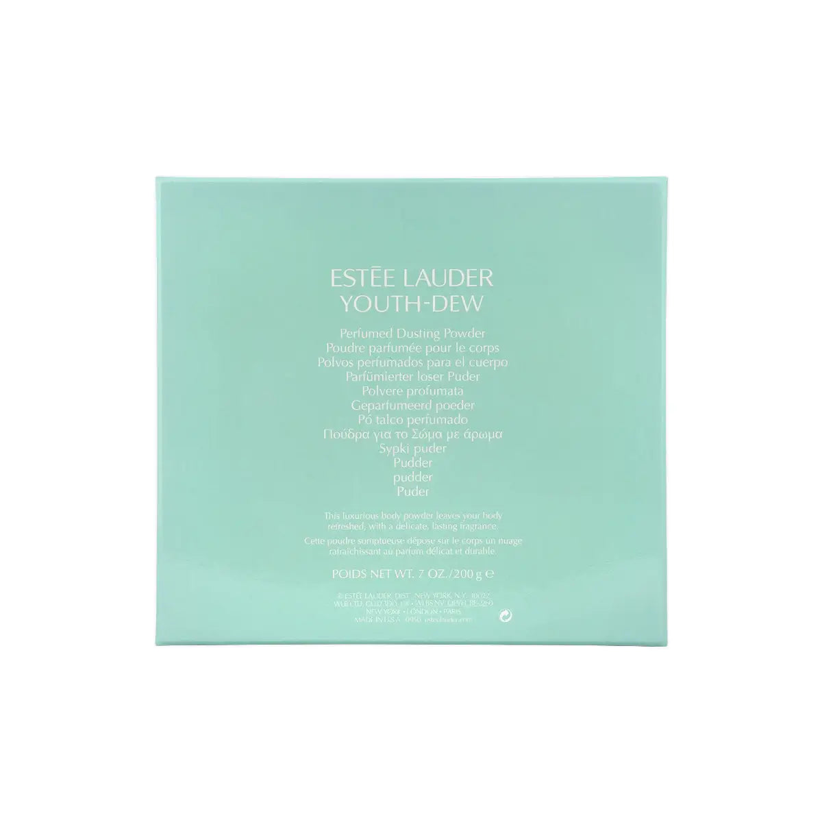 6-Estee Lauder Youth Dew Body Powder 200G-Women +5