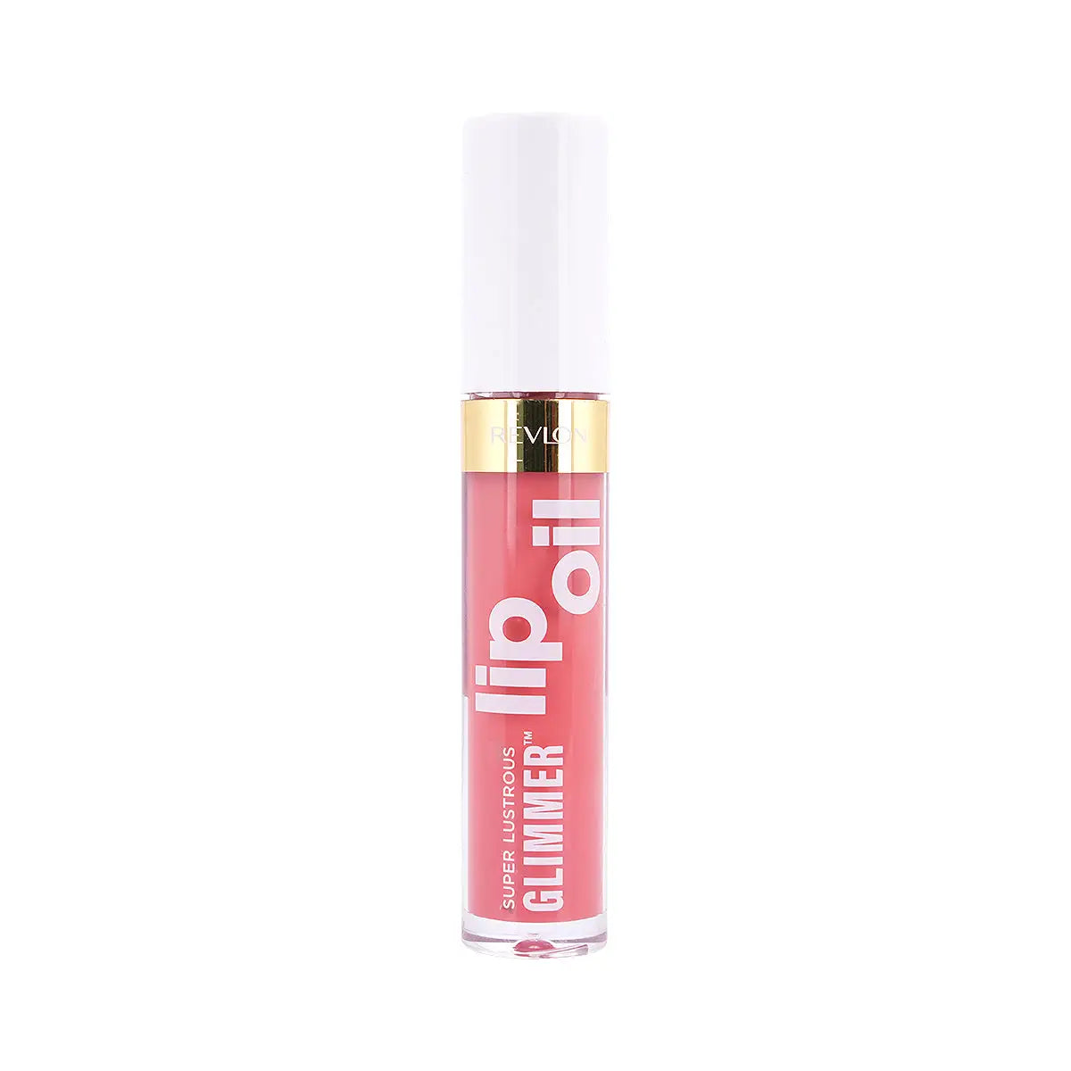 2-Revlon Super Lustrous Glimmer Lip Oil-07 Posh Peach +1